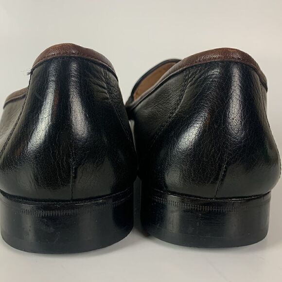 MEETING STREET men’s leather loafers handmade size 12 main image 6